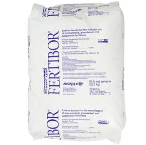 U.S. Borax, Fertibor, soil treatment, sodium borate 15%