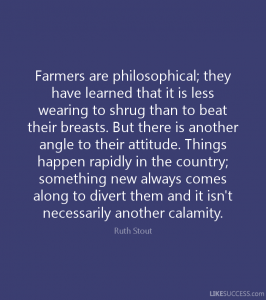 Ruth Stout philosohy quote