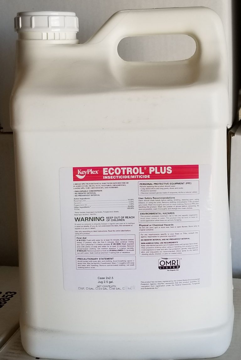 Keyplex Ecotrol Plus, insecticide, miticide
