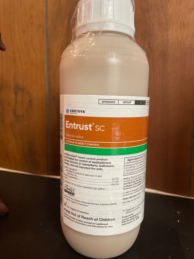 Corteva, Entrust SC, plant protection, liquid spinosad